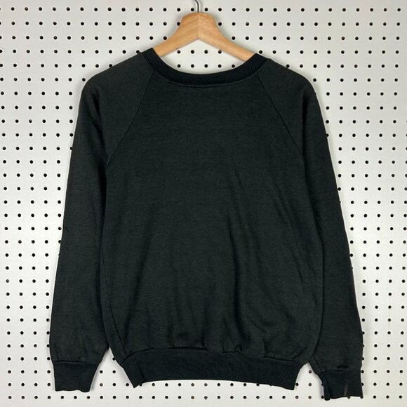 New Orleans Saints NFL Crewneck Small Black Gold 90s Sweatshirt Graphic Jumper - Picture 4 of 6